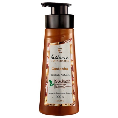 Hidratante Desodorante Corporal Instance Castanharias Castanha 400ml