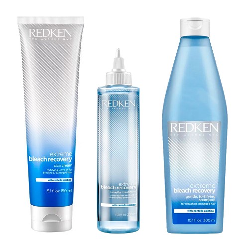 Redken Extreme Bleach Kit - Shampoo + Máscara + Leave-In