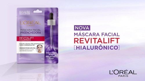 Máscara Facial Preenchedora Loréal Revitalift Hialurônico 30G