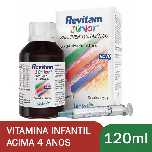 Revitam Junior Solução Oral 120mL