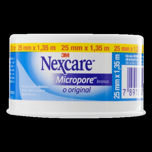 Esparadrapo Nexcare Branco O Original 25mm X 1,35m