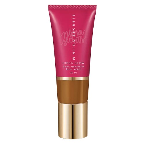 Base Líquida Niina Secrets Hidra Glow Cor 75 com 30ml