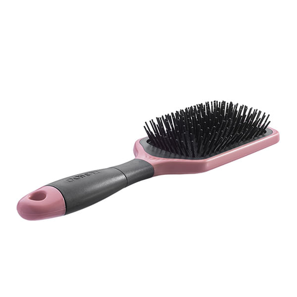 Escova Raquete Hair Premium Rosa Dompel