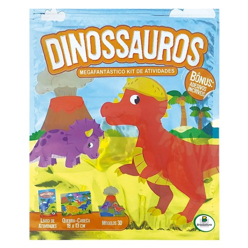 Megafantástico Kit de Atividades: Dinossauros