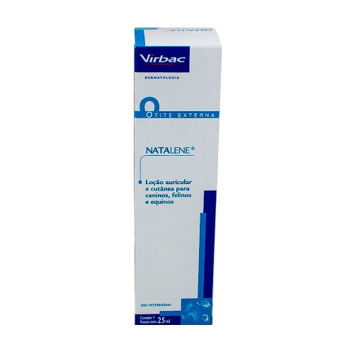 Natalene Loção Auricular Uso Veterinário com 25ml