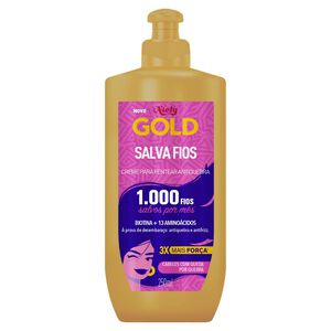 Creme Para Pentear Niely Gold Salva Fios 250ml Antiquebra