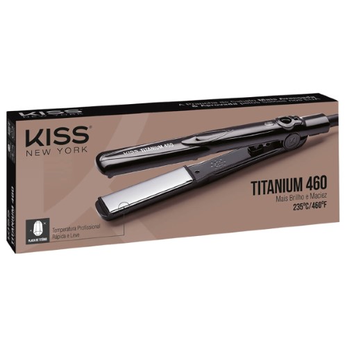 Prancha Kiss NY - Red ProTitanium 460