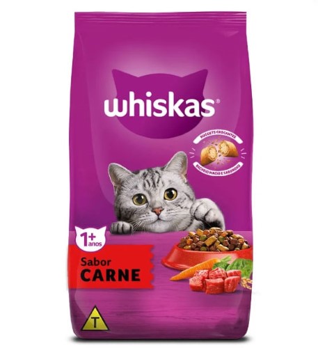 Racao Whiskas 500g Adulto Carne