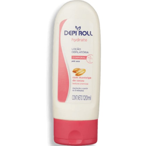 Depilador DepiRoll Loção Corporal com 120ml