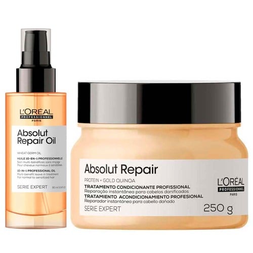 L`oréal Professionnel Absolut Repair Kit Máscara + Óleo