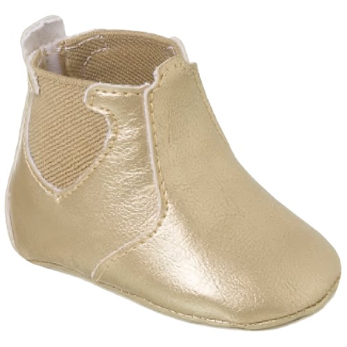 Bota para bebê em verniz Dourado - Keto Baby