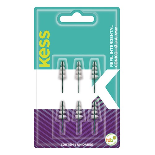 Refil Interdental Kess Kit - 6 itens