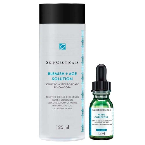 SkinCeuticals Hidratação sem Oleosidade Kit – Tônico Facial + Sérum Corretor