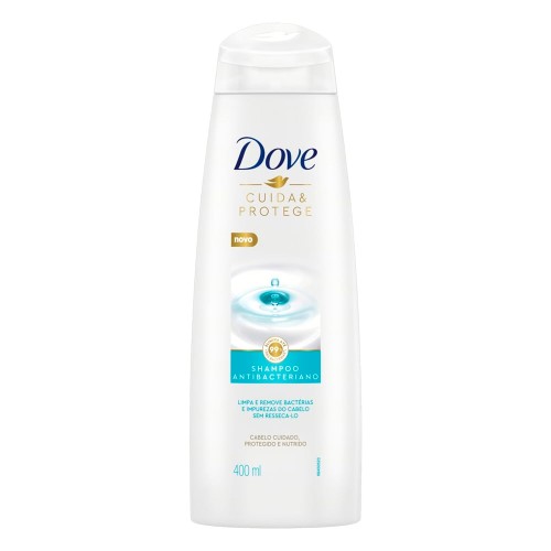 Shampoo Dove Antibacteriano Cuida e Protege com 400ml