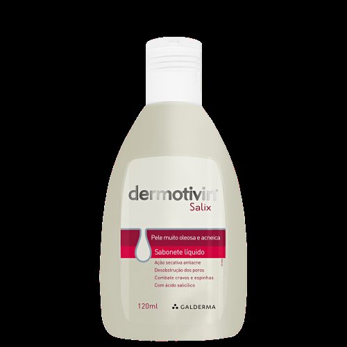 Sabonete Liquido Dermotivin Salix 120ml