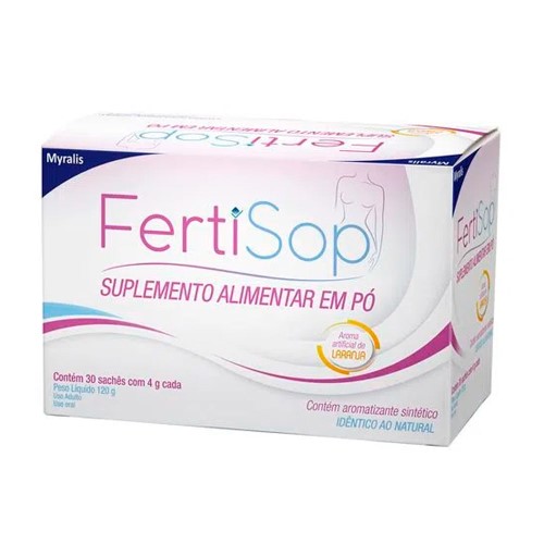 Suplemento Alimentar Fertisop 30 Envelopes 120g