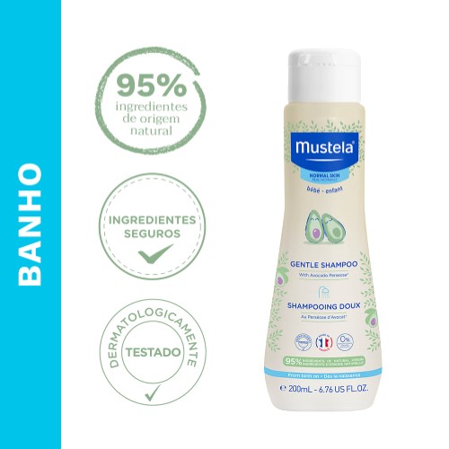 Mustela Bebê Gentle Shampoo Infantil