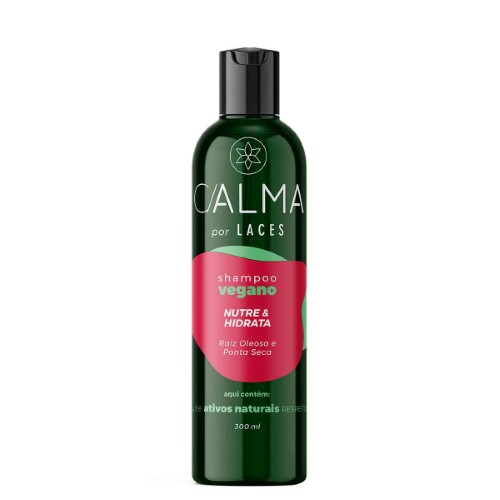 Shampoo C/Alma por Laces Raiz Oleosa e Ponta Seca com 300ml