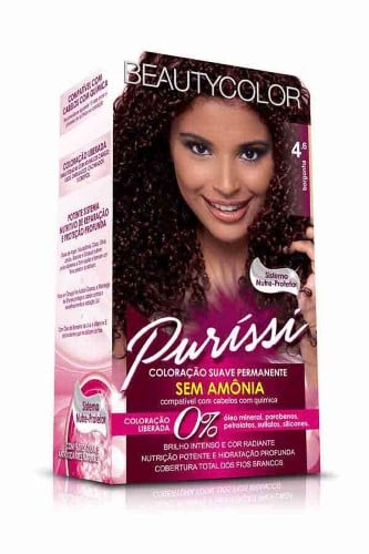 Coloração Creme Beautycolor Kit Sem Amônia Purissi 4