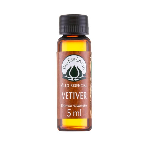 Óleo Essencial Natural de Vetiver 5ml – BioEssência