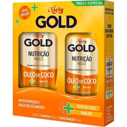 Niely Gold Nutrição Poderosa Kit - Shampoo + Condicionador