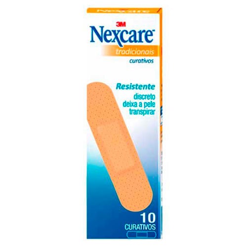 Curativo Nexcare Tradicional com 10 Unidades