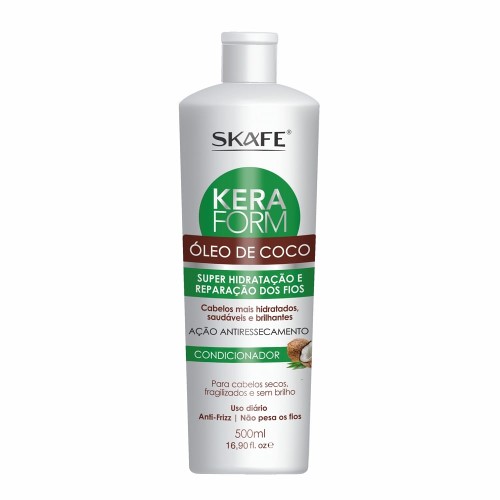 Condicionador Skafe Keraform Óleo De Coco 500ml