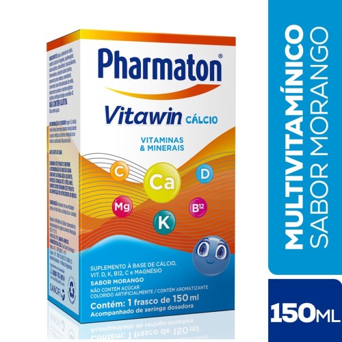 Complexo Vitaminio Pharmaton Vitawin Cálcio 150ml