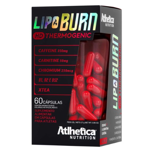 Termogênico Atlhetica Nutrition Lipo Burn HD Thermogenic 60 Cápsulas