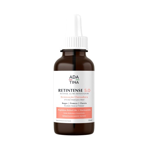 Sérum Rejuvenescedor Facial Ada Tina Retinol Retintense 5.0