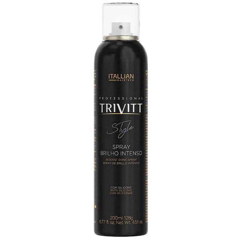 Spray Brilho Intenso Trivitt Itallian Hairtech 200ml