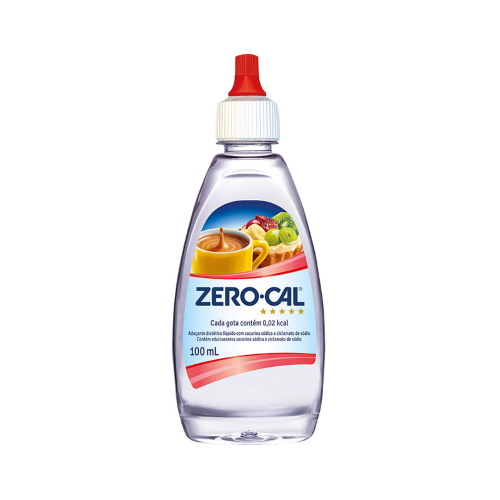 Adoçante Líquido De Sacarina E Ciclamato Zero Cal 100ml