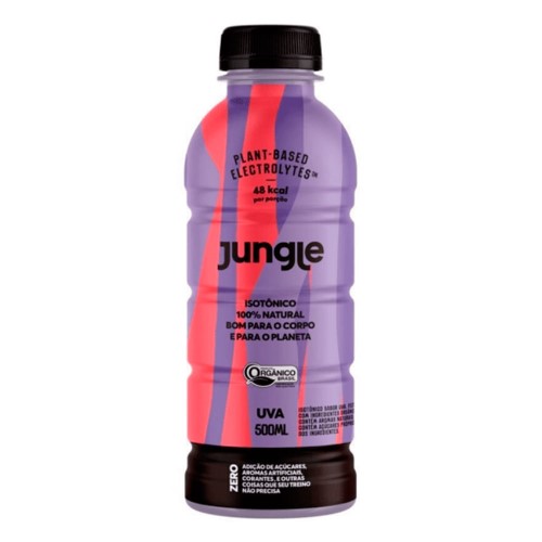 Isotônico Jungle Orgânico Uva 500ml