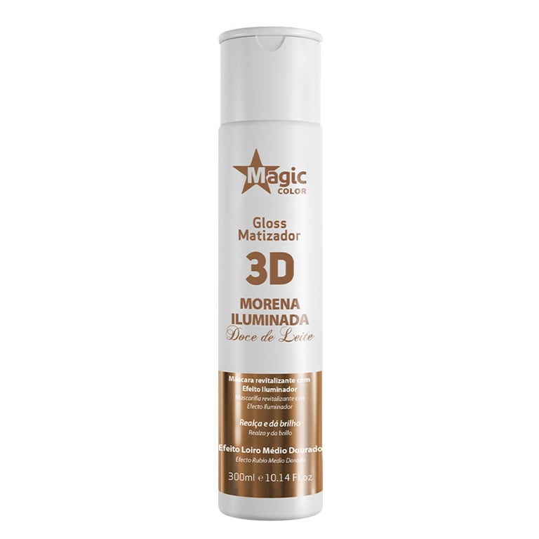 Matizador 3d Magic Color Morena Iluminada Doce de Leite