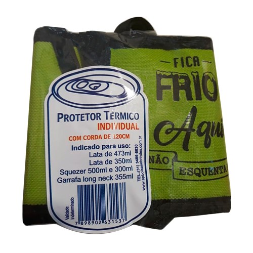 Protetor Térmico Individual com Corda Cores Sortidas com 1 Unidade