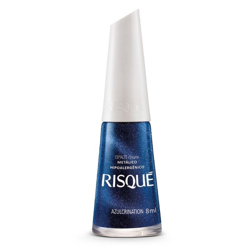 Esmalte Risqué Isabeli Fontana Metálico Azulcrination 8ml