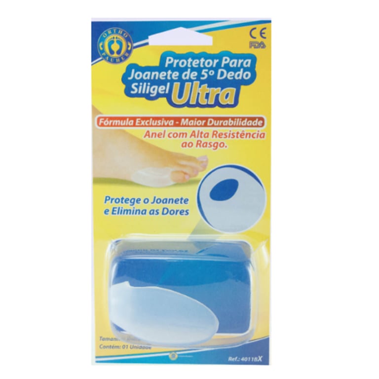 Protetor de Joanete Para 5 ° Dedo Siligel Ultra 1 Unidade