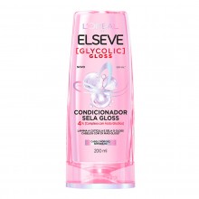 Condicionador Sela Gloss L'Oréal Paris Elseve Glycolic Gloss 200ml