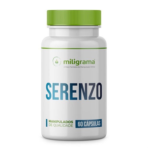 Serenzo 250mg Serenidade em Cápsulas 60 Cápsulas