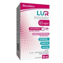 Lur Desloratadina 0,5mg/ml Xarope 60ml