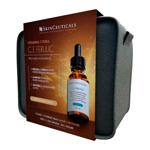 Sérum Anti-Idade SkinCeuticals C e Ferulic 30ml + Necessaire