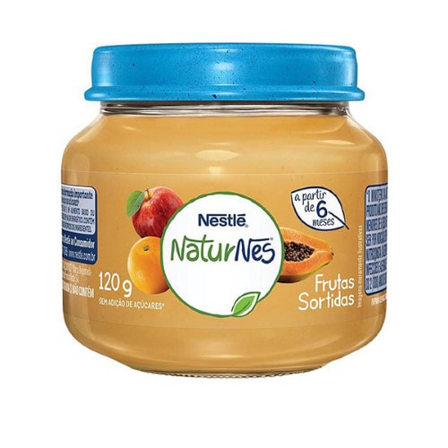 Papinha Nestlé Frutas Sortidas 120G - Nestle Papinha