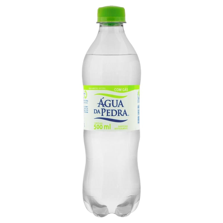 Água Mineral Água Da Pedra Com Gás 500ml