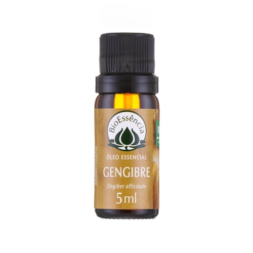 Óleo Essencial Natural de Gengibre 5ml – BioEssência