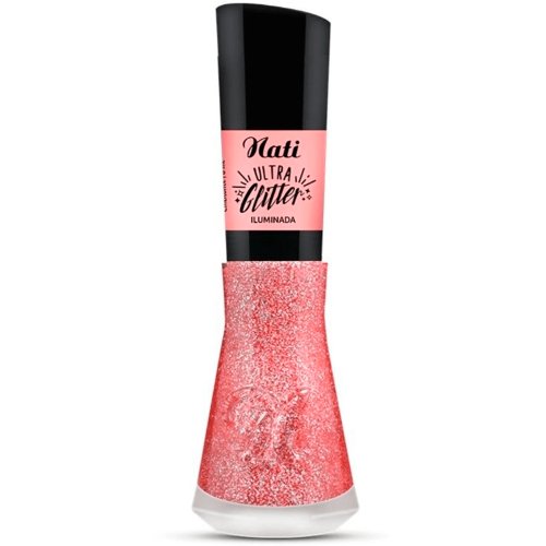 Esmalte Nati Ultra Glitter Iluminada