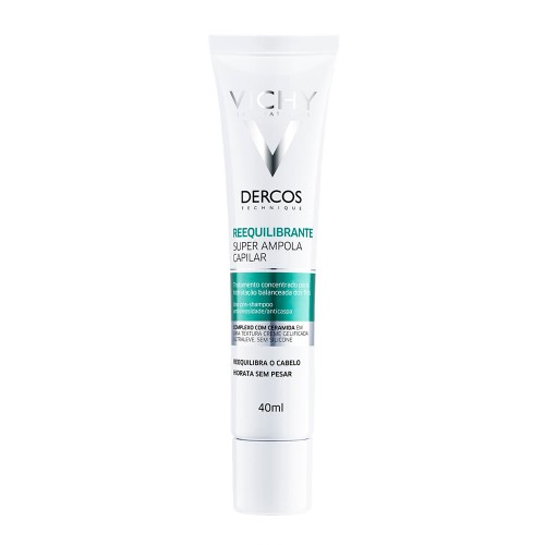 Super Ampola Dercos Vichy Reequilibrante 40ml