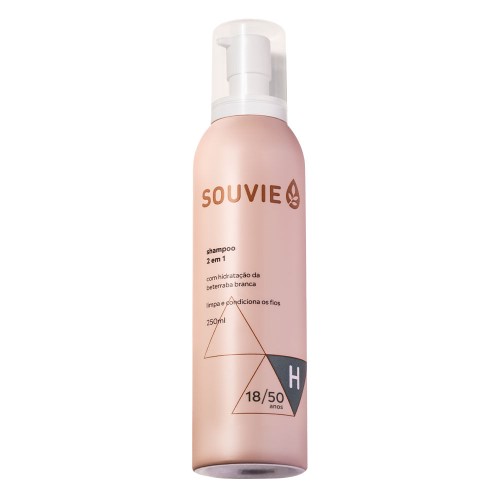 Souvie Homem 18/50 Shampoo 2 em 1