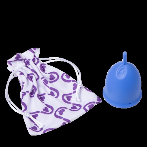 Coletor Menstrual Violeta Cup – Azul Tipo A