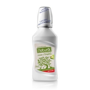 Enxaguante Bucal Natural Contente Limão e Gengibre 250ml – Orgânico Natural