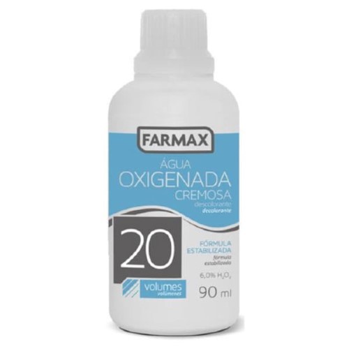 Água Oxigenada Farmax 20 Volume 90Ml - Farmax